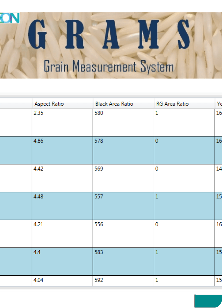 Inweon GRAMS - Rice Measurement System